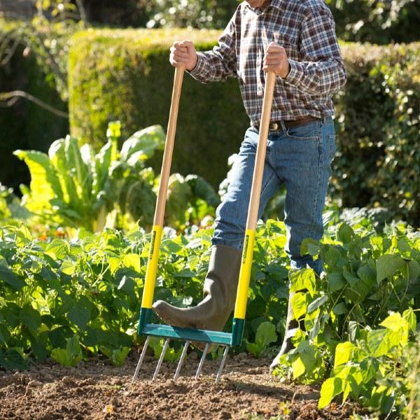 utilisation d'une grelinette